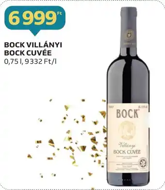 Auchan BOCK VILLÁNYI BOCK CUVÉE 0,75l ajánlat