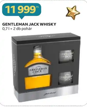 Auchan GENTLEMAN JACK WHISKY 0,7l ajánlat
