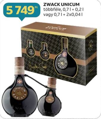 Auchan ZWACK UNICUM 0,7l+0,2l ajánlat