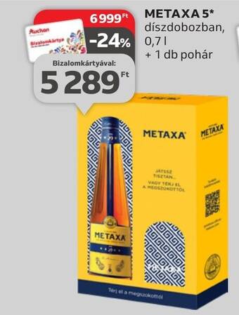 Auchan METAXA 5 0,7l ajánlat