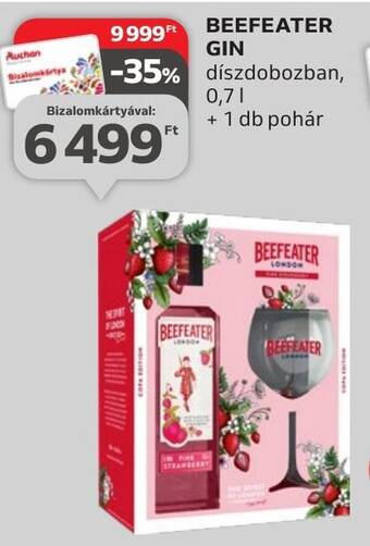 Auchan BEEFEATER GIN 0,7l ajánlat