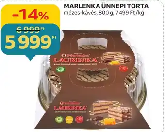 MARLENKA ÜNNEPI TORTA 800g