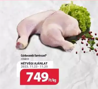 Coop Csirkecomb farrésszel 1kg ajánlat