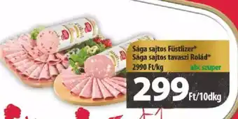 Coop Sága sajtos Füstlizer 10dkg ajánlat