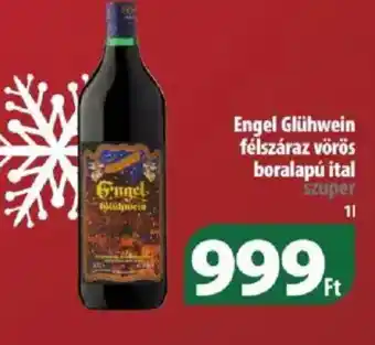 Coop Engel Glühwein félszáraz vörös boralapú ital 1l ajánlat