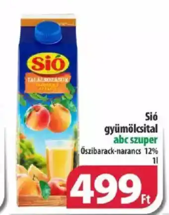 Coop Sió gyümölcsital 1l ajánlat