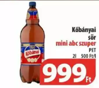 Coop Kőbányai sör 2l ajánlat