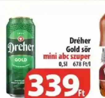 Dréher Gold sör 0,5l