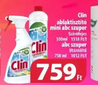 Clin ablaktisztító 500ml