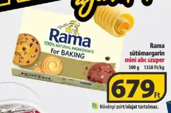 Coop Rama sütőmargarin 500 g ajánlat