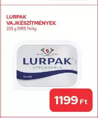 LURPAK VAJKÉSZÍTMÉNYEK 200g
