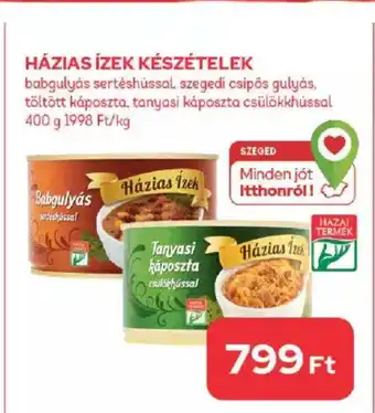CBA HÁZIAS ÍZEK KÉSZÉTELEK 400g ajánlat