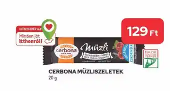 CBA CERBONA MÜZLISZELETEK 20g ajánlat
