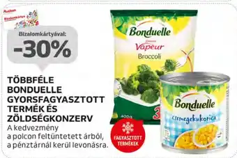 Auchan TÖBBFÉLE BONDUELLE GYORSFAGYASZTOTT TERMÉK stb. ajánlat