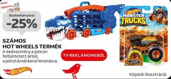 Auchan SZÁMOS HOT WHEELS TERMÉK ajánlat