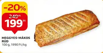 Auchan MEGGYES-MÁKOS RÚD 100 g ajánlat