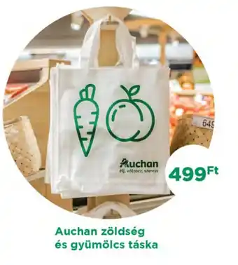 Auchan Auchan zöldség és gyümölcs táska 1 db ajánlat