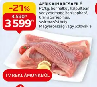 Auchan AFRIKAI HARCSAFILÉ 1 kg ajánlat