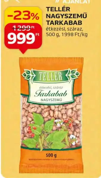 Auchan TELLÉR NAGYSZEMÜ TARKABAB 500 g ajánlat