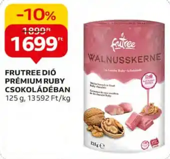 FRUTREE DIÓ PRÉMIUM RUBY CSOKOLÁDÉBAN 125 g