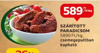 Auchan SZÁRÍTOTT PARADICSOM 10 dkg ajánlat
