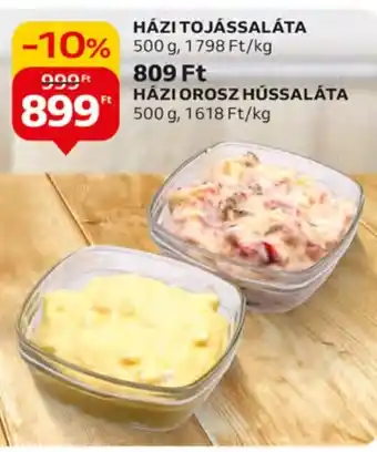 Auchan HÁZI TOJÁSSALÁTA 500 g ajánlat