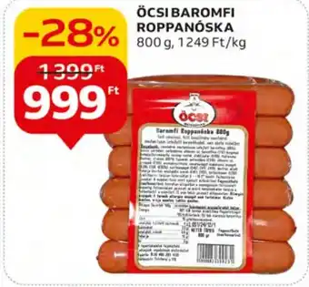 Auchan ÖCSI BAROMFI ROPPANÓSKA 800 g ajánlat