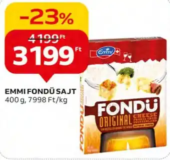 Auchan EMMI FONDÜ SAJT 400 g ajánlat