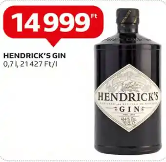 Auchan HENDRICK'S GIN 0,7 l ajánlat