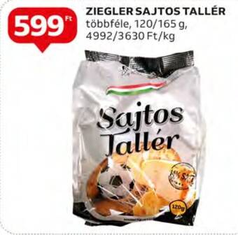 Auchan ZIEGLER SAJTOS TALLÉR 120 / 165 g ajánlat