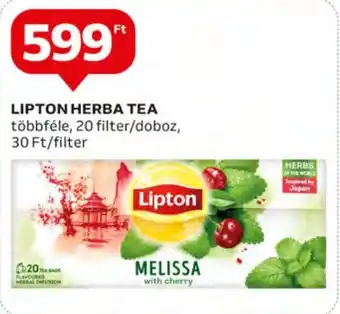 Auchan LIPTON HERBA TEA 20 filter ajánlat