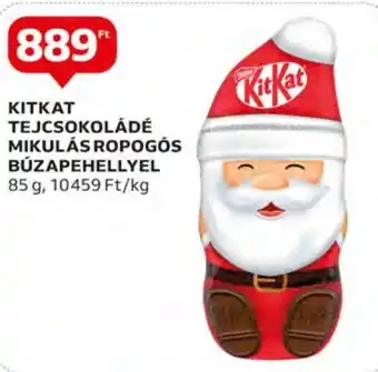 Auchan KITKAT TEJCSOKOLÁDÉ MIKULÁS 85 g ajánlat