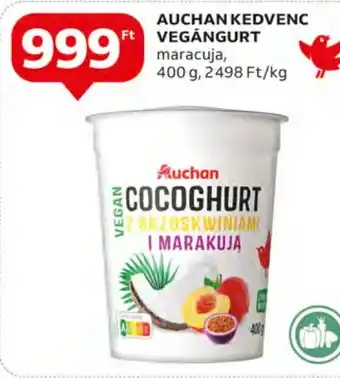 Auchan AUCHAN KEDVENC VEGÁNGURT 400 g ajánlat