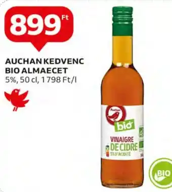 Auchan AUCHAN KEDVENC BIO ALMAECET 50 cl ajánlat