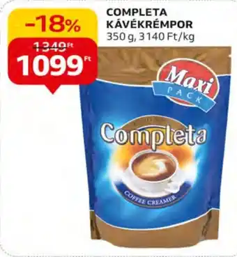 Auchan COMPLETA KÁVÉKRÉMPOR 350 g ajánlat