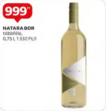 Auchan NATARA BOR 0,75l ajánlat