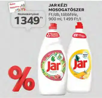 Auchan JAR KÉZI MOSOGATÓSZER 900ml ajánlat