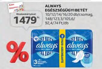 Auchan ALWAYS EGÉSZSÉGÜGYI BETÉT ajánlat
