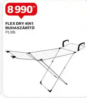Auchan FLEX DRY 4IN1 RUHASZÁRÍTÓ 1 db ajánlat