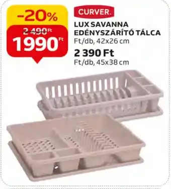 CURVER LUX SAVANNA EDÉNYSZÁRÍTÓ TÁLCA 1 db