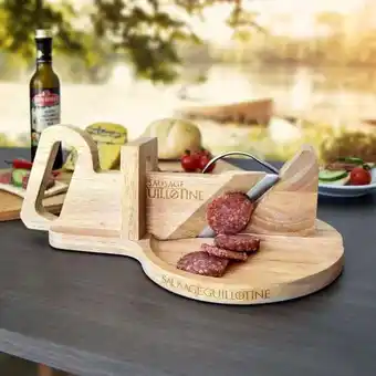 Kolbász szeletelő guillotine (sérült csomagolás)