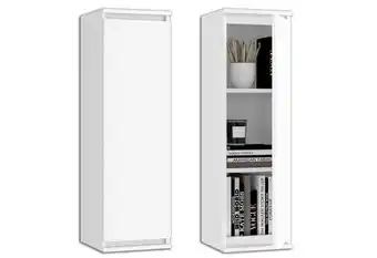 Armaria w-30 vitrin, 30x99x30, fehér