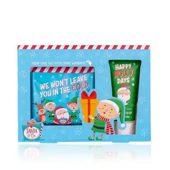 Accentra kézápoló készlet kézmelegítővel santa & co