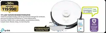 TP LINK TAPO RV30 ROBOTPORSZÍVÓ