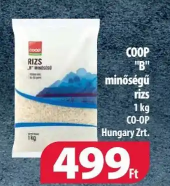 Coop COOP B minőségű rizs 1kg ajánlat