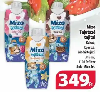 Coop Mizo Tejutazó tejital 315ml ajánlat
