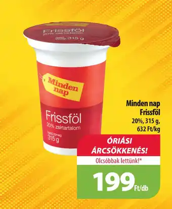 Coop Minden nap Frissföl 315g ajánlat