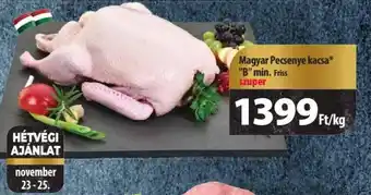 Coop Magyar Pecsenye kacsa B min 1kg ajánlat