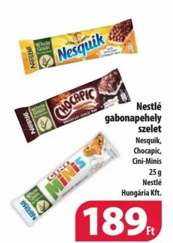 Nestlé gabonapehely szelet 25g