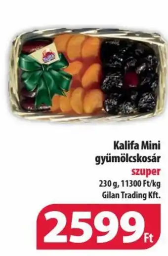 Coop Kalifa Mini gyümölcskosár 230g ajánlat